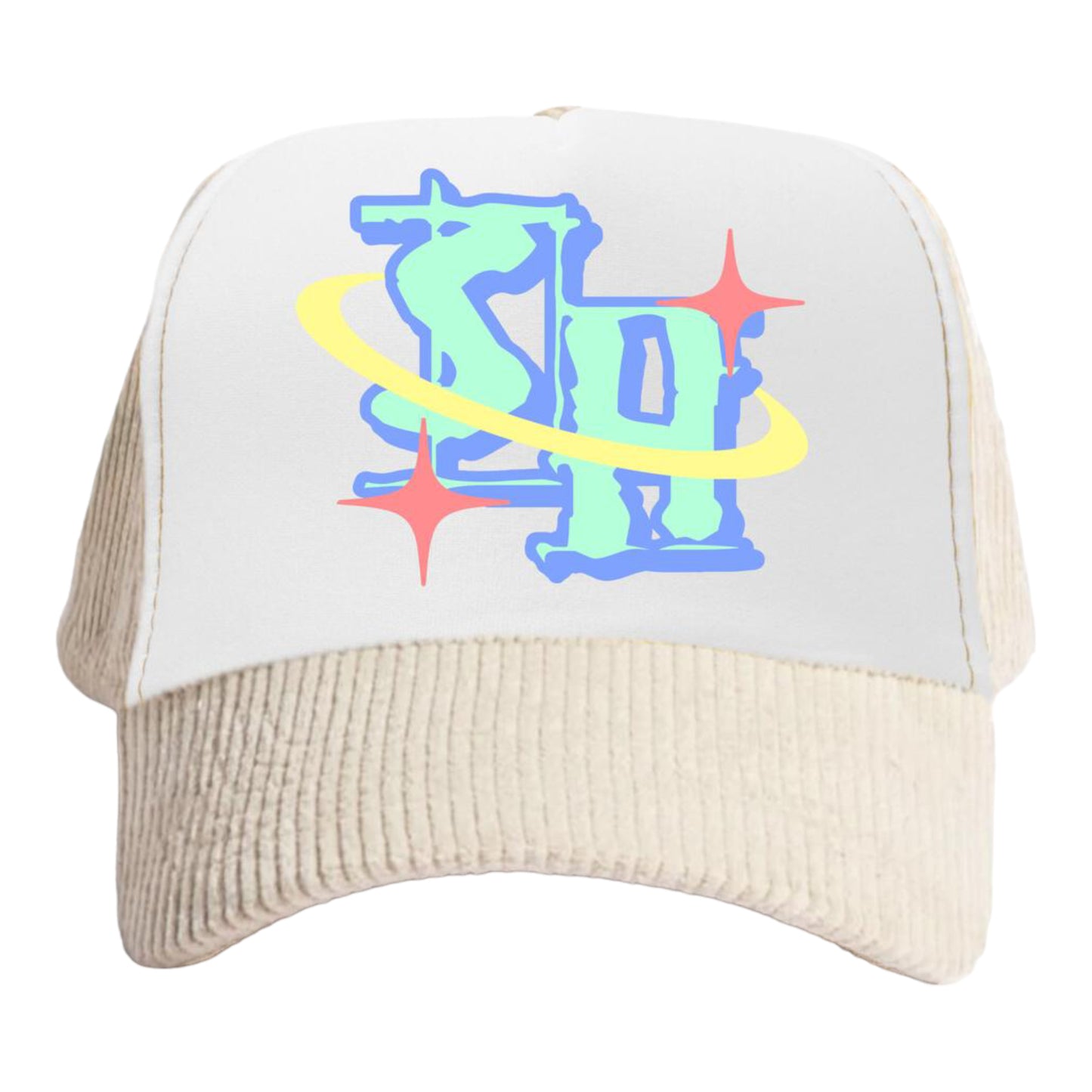 SUGARHILL: Millenium Corduroy Strapback Hat