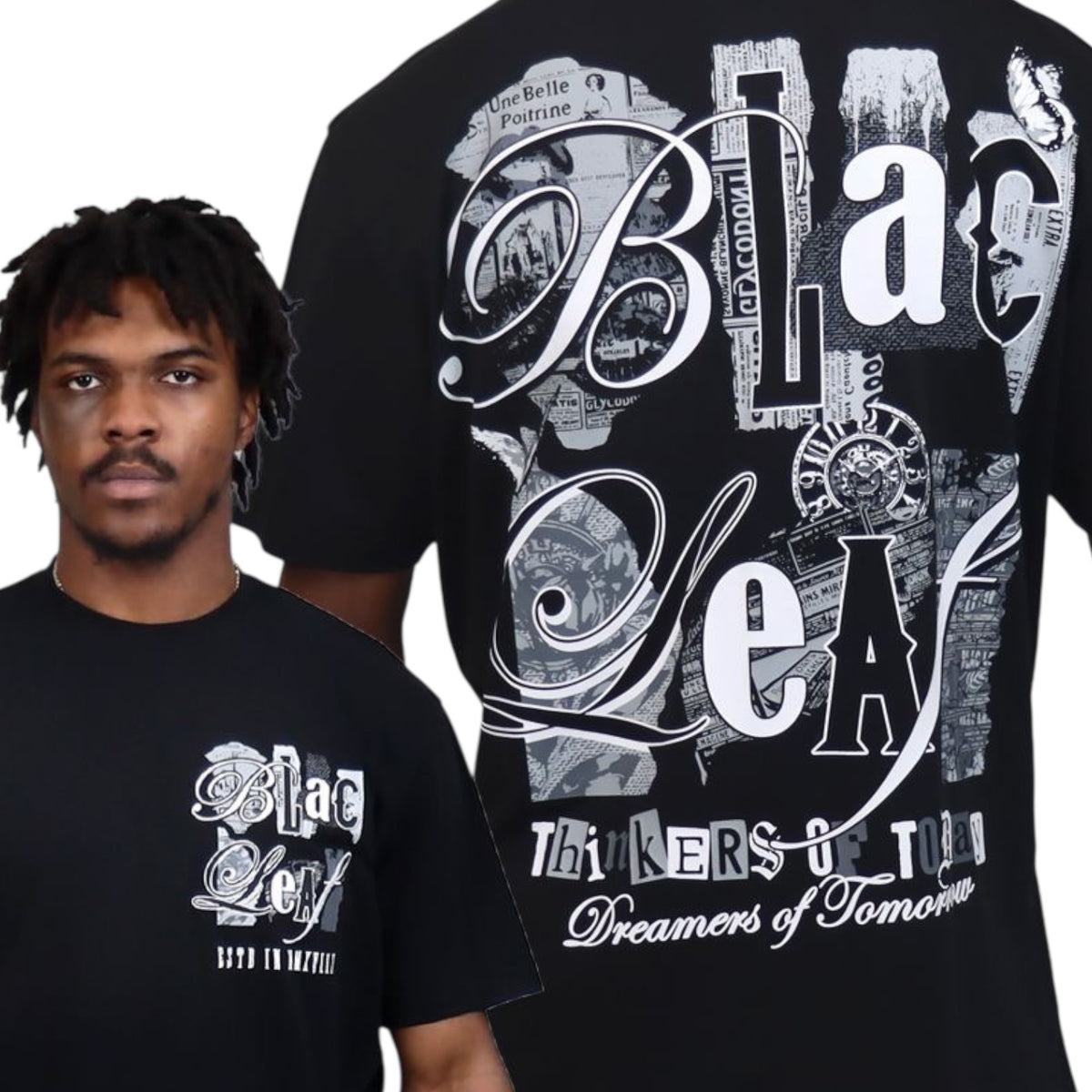 BLAC LEAF: Thinkers of Today SS Tee 002