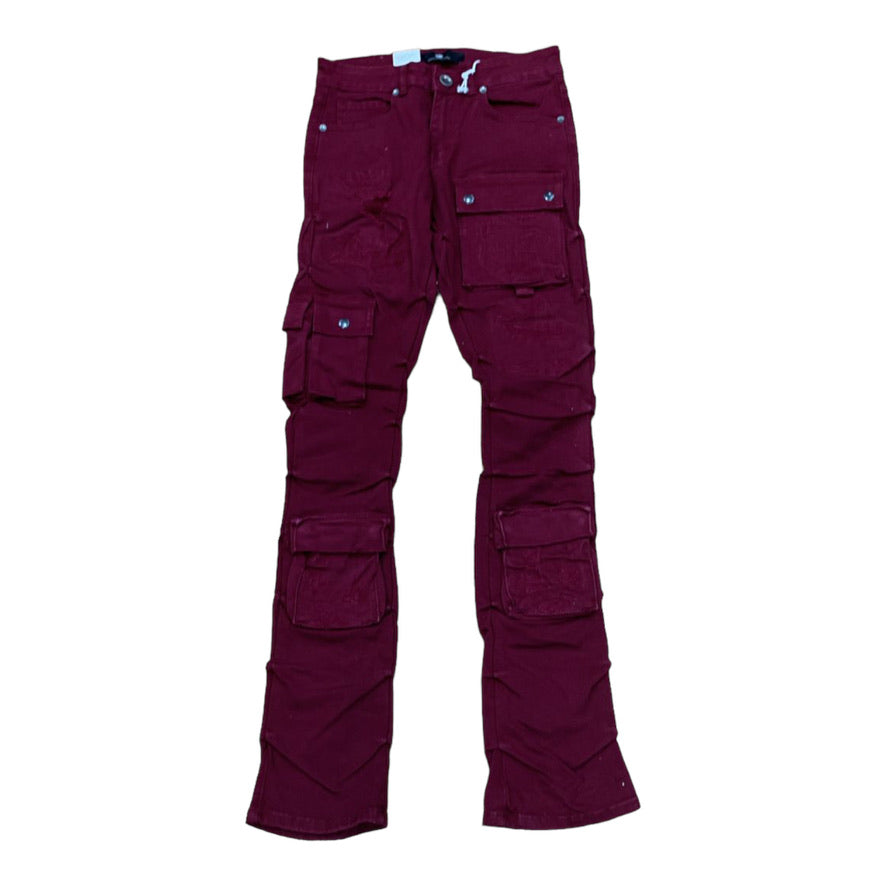 パンツ focus STACKED DENIM guapi ksubi purple Ksubi Women's Size 26 Purple Jeans