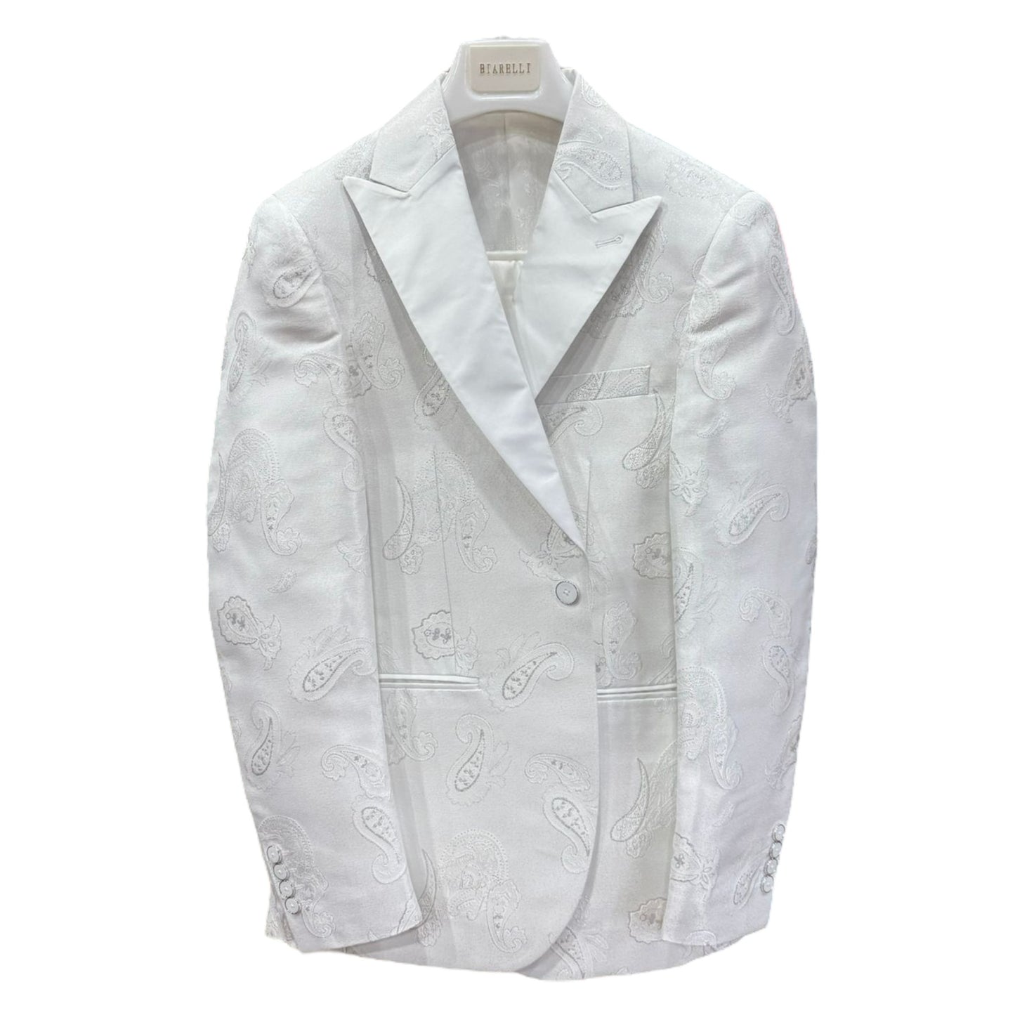 BIARELLI: 2PC.PAISLEY SLIM FIT SUIT BLX-5002