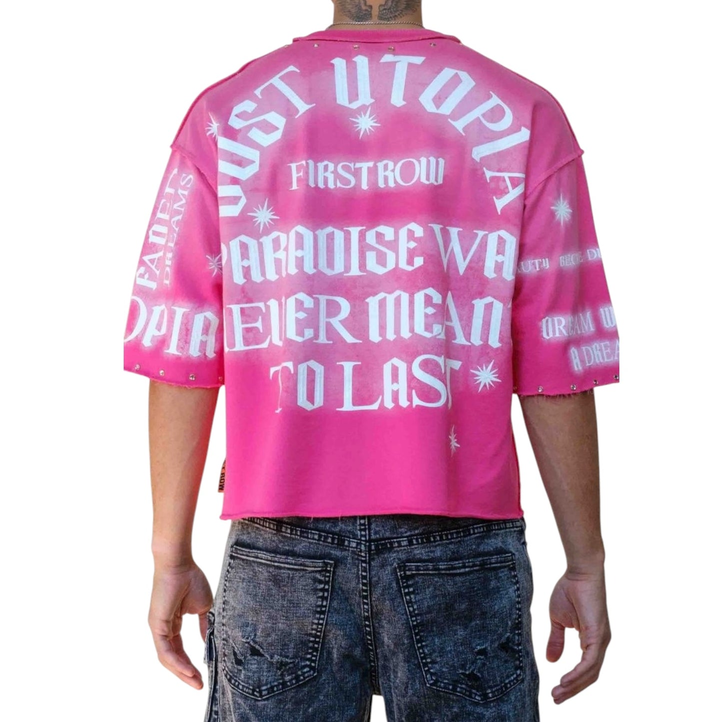 FIRST ROW: Oblivion Crop Tee FRM1038