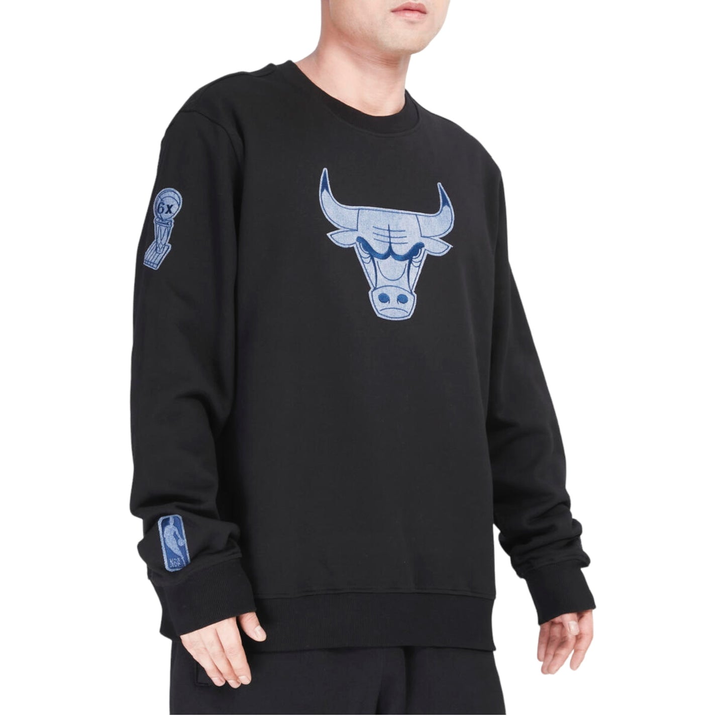 PRO STANDARD: Bulls Varsity Blues Crewneck 559818