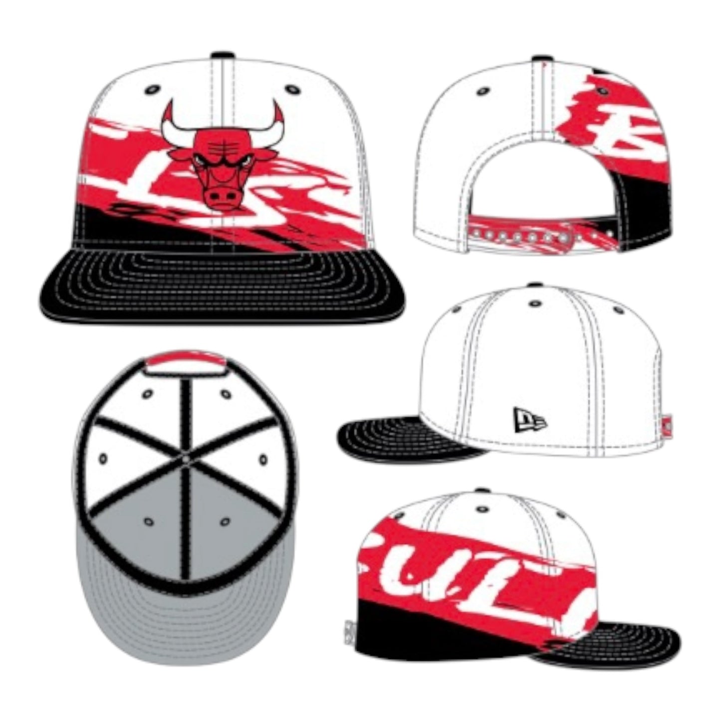 NEW ERA: Bulls Swept Snapback 60805764