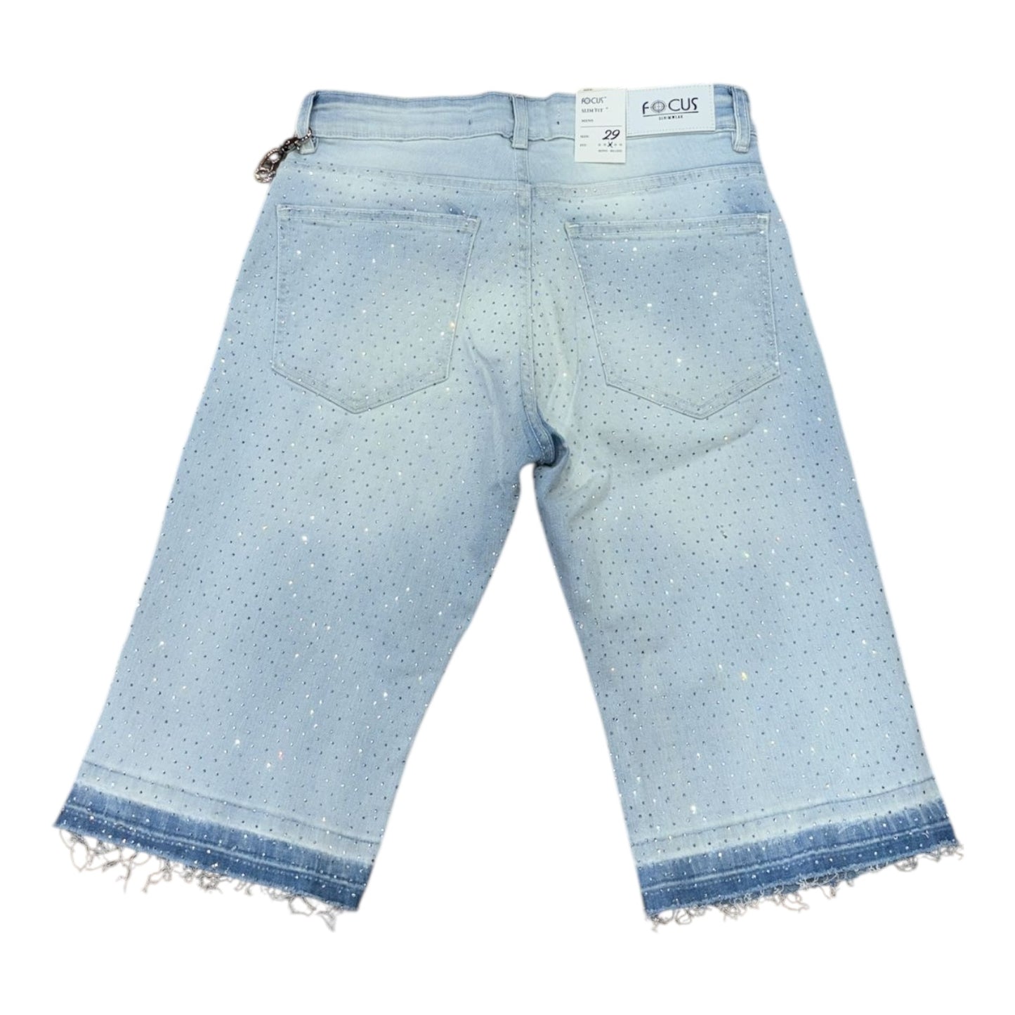 FOCUS: All Over Stone Denim Shorts 2519