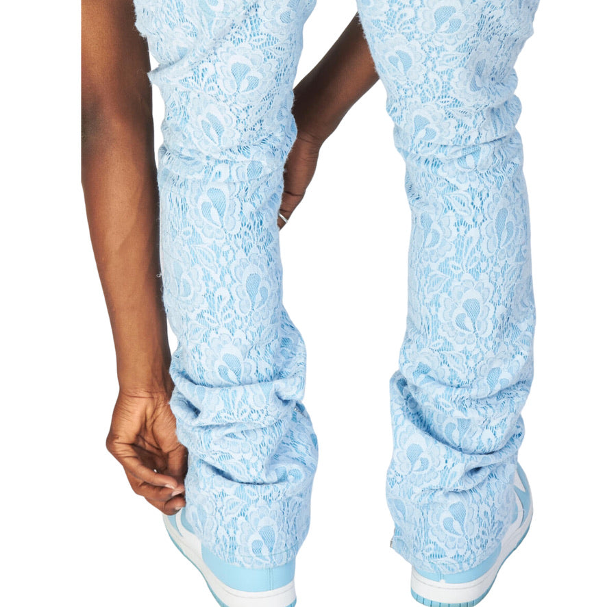 POLITICS: Baldwin Applique Stacked Denim