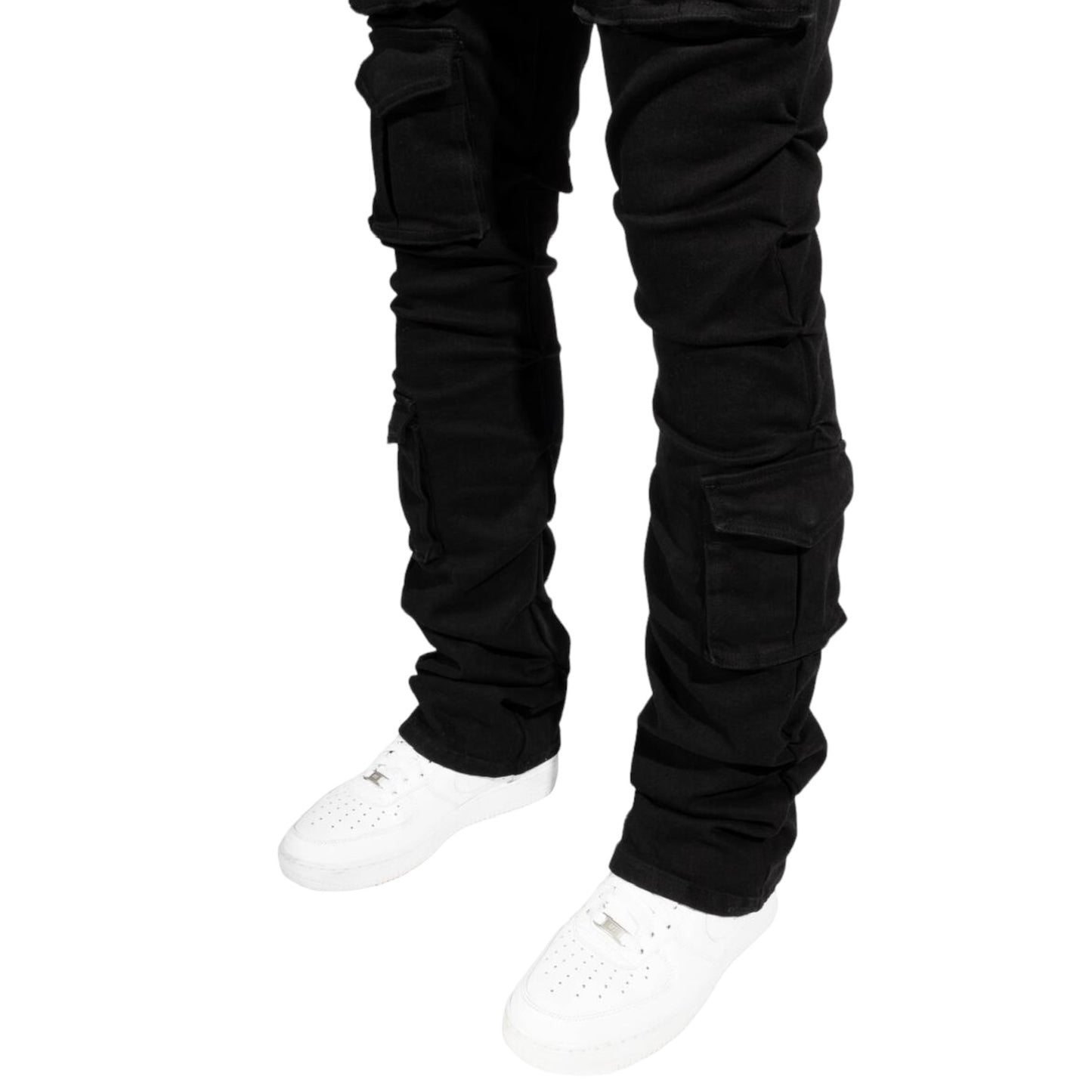 SMOKE RISE: Stacked Utility Twill Pants JP23539