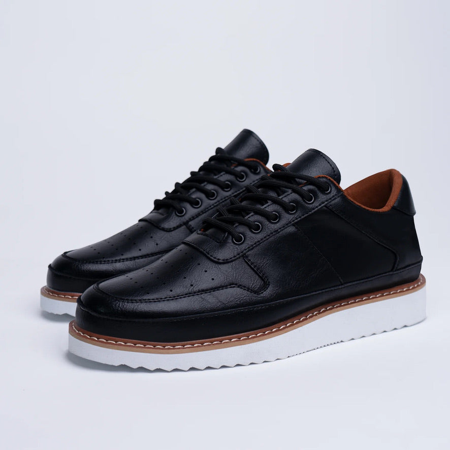 TAYNO: Blaze Low Top Leather Sneaker