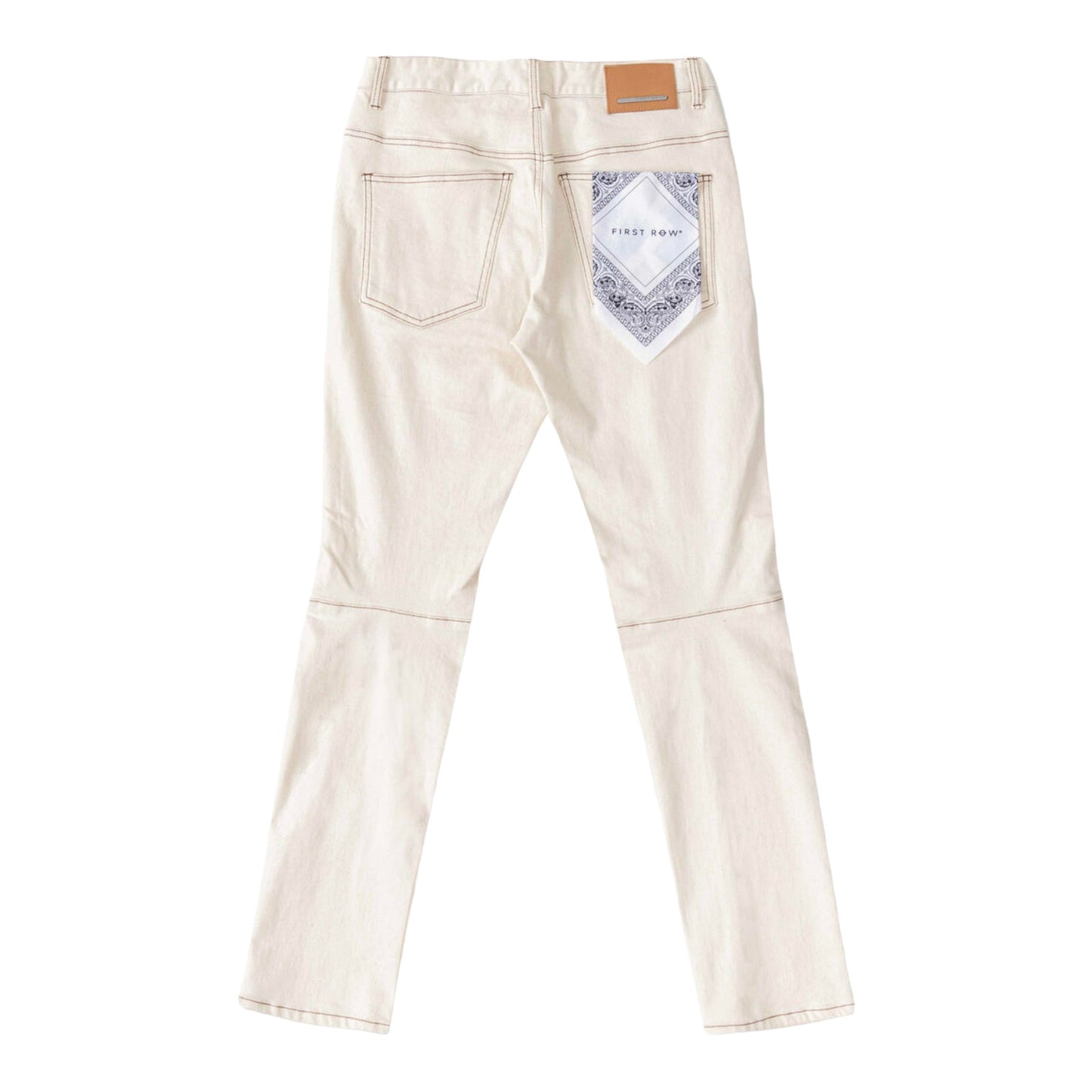 FIRST ROW: Art Dealer Graphic Jeans FRP3110