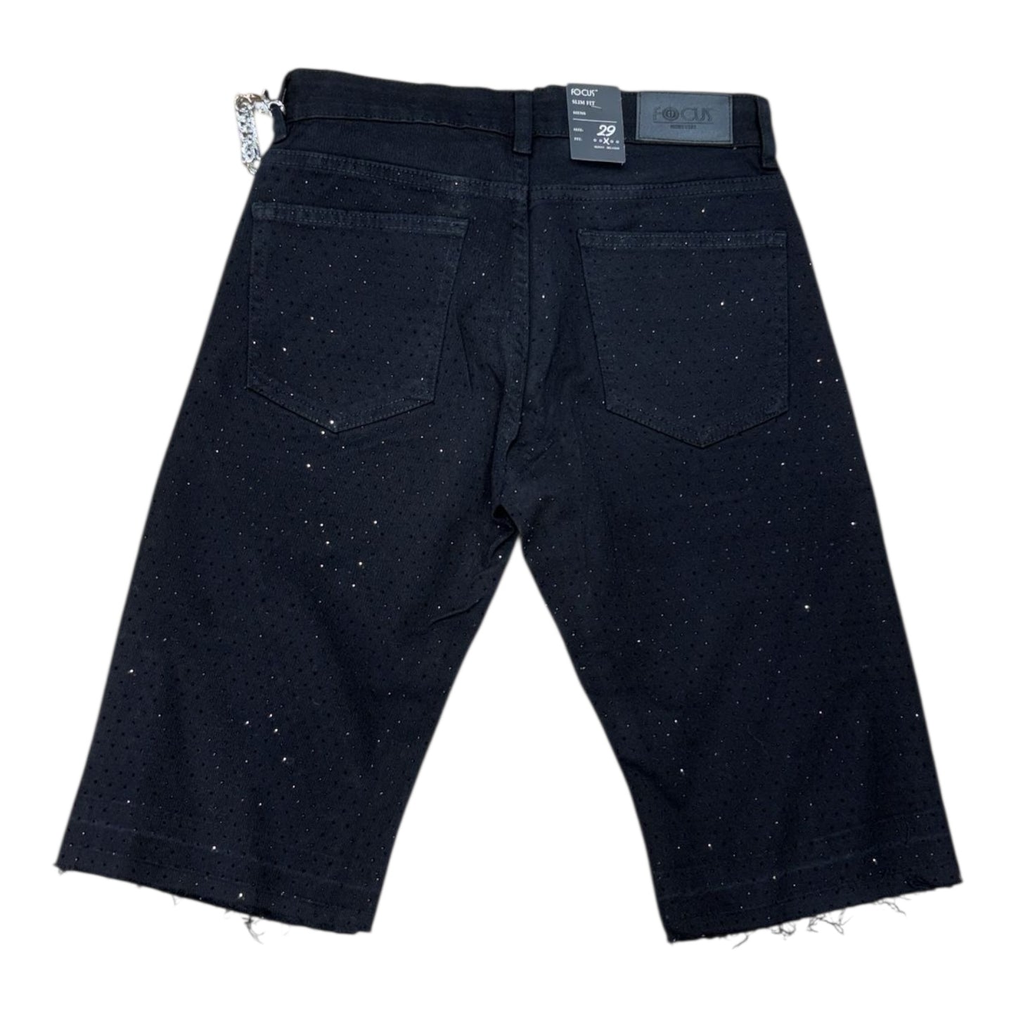 FOCUS: All Over Stone Denim Shorts 2519