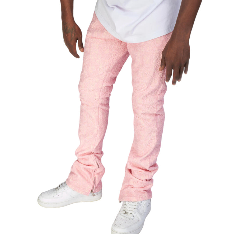 POLITICS: Baldwin Applique Stacked Denim