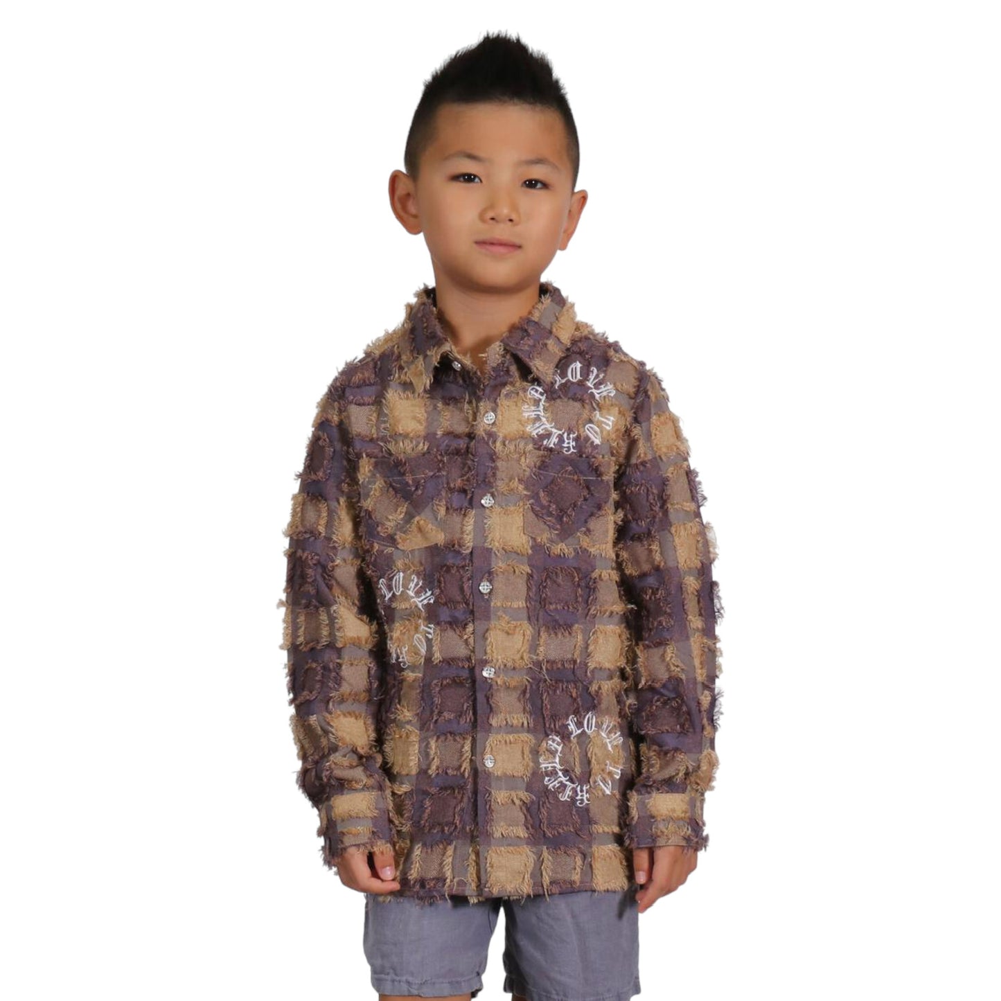 KLEEP: BOYS Peet Button Down LS KW-5150K