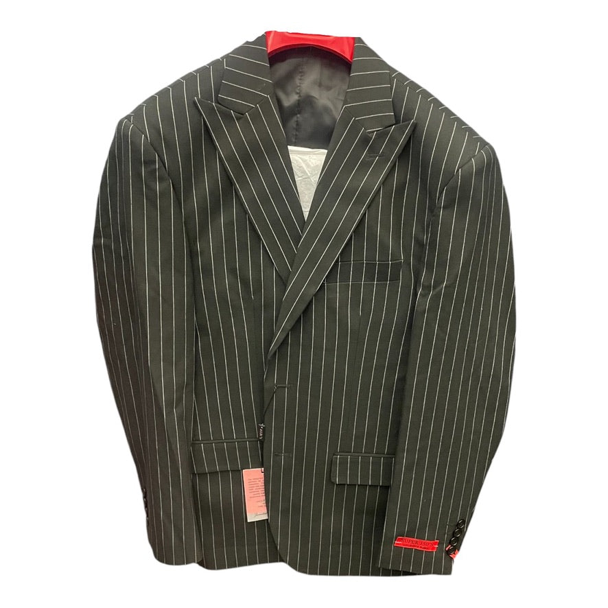 CELINI: Pinstripe 3pc. Suit 160365