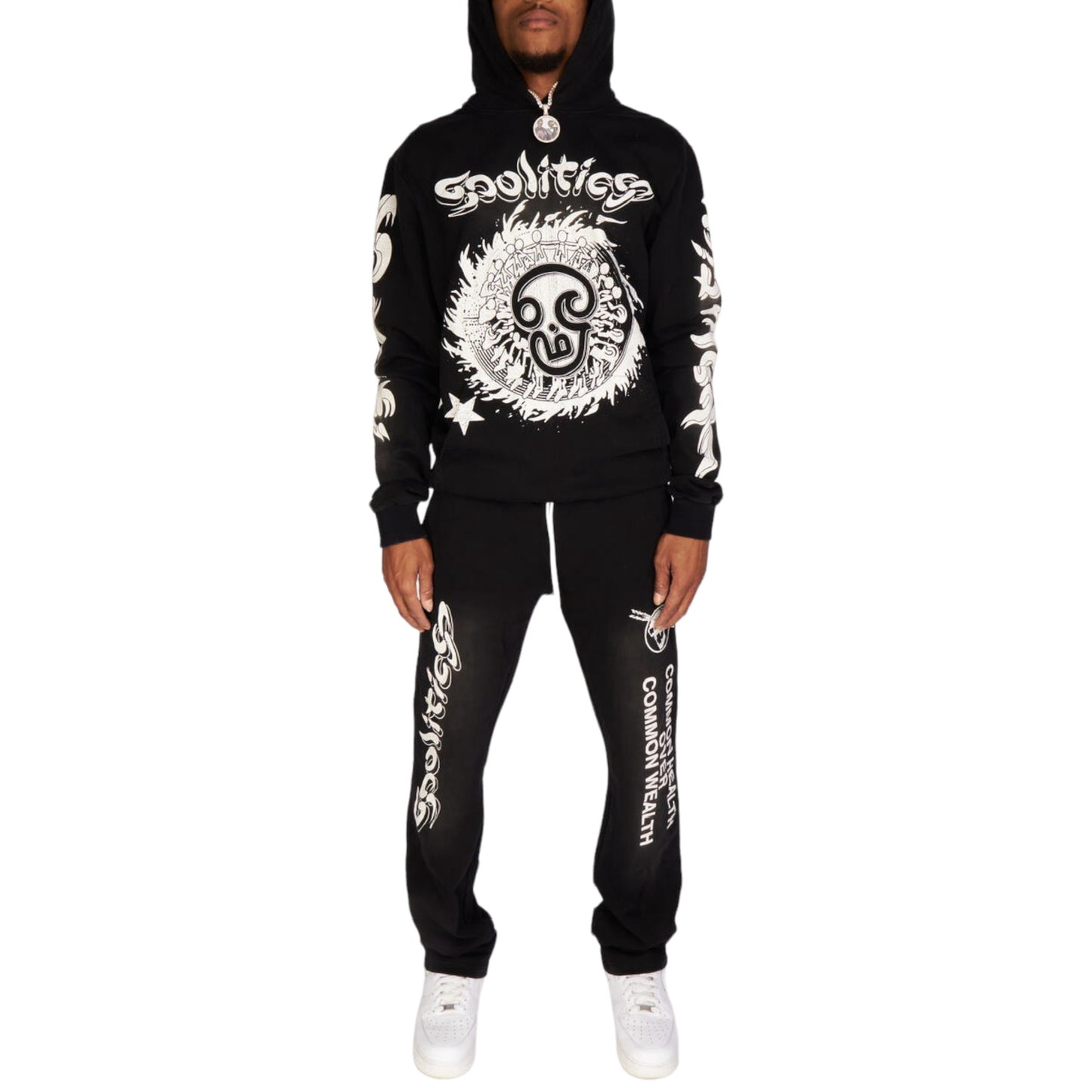 PLTKS: Acid Wash Stacked Sweatsuit DENNIS723
