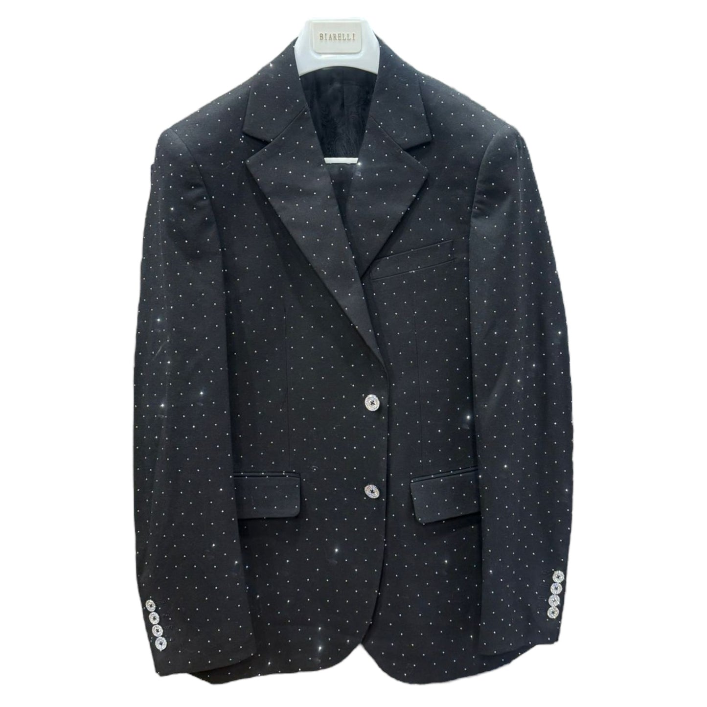 BIARELLI: 2PC.EMBELLISHED SLIM FIT SUIT BLX-5017
