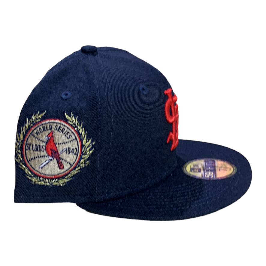 NEW ERA: Cardinals Laurel Sidepatch Fitted 60426518