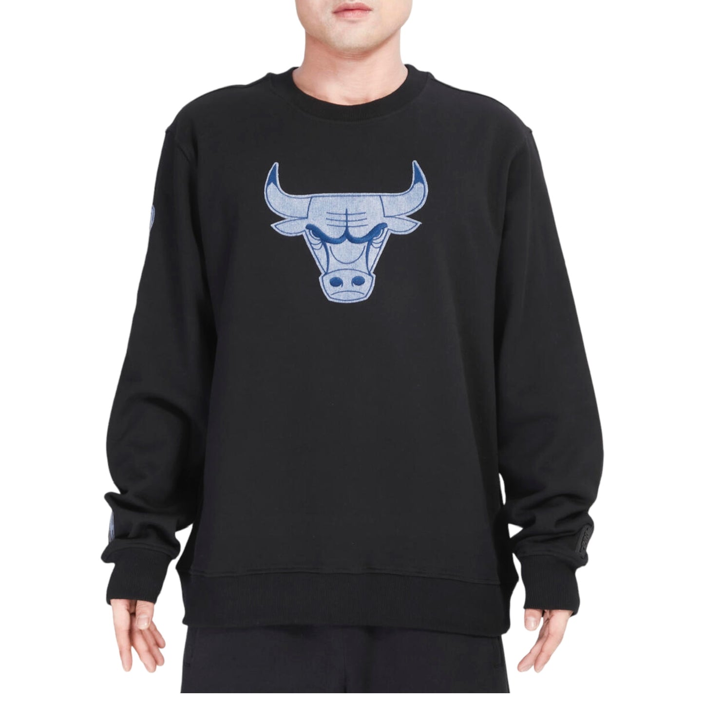 PRO STANDARD: Bulls Varsity Blues Crewneck 559818
