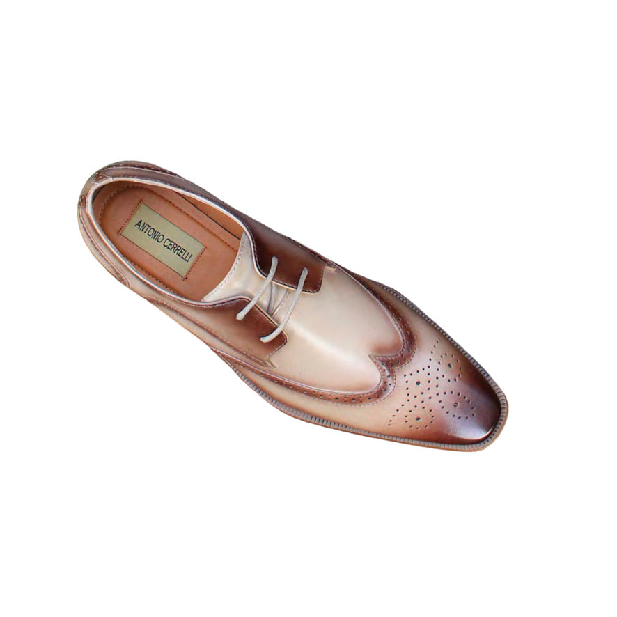 ANTONIO CERRELLI: Wingtip Lace Up 7006 – On Time Fashions display picture 3