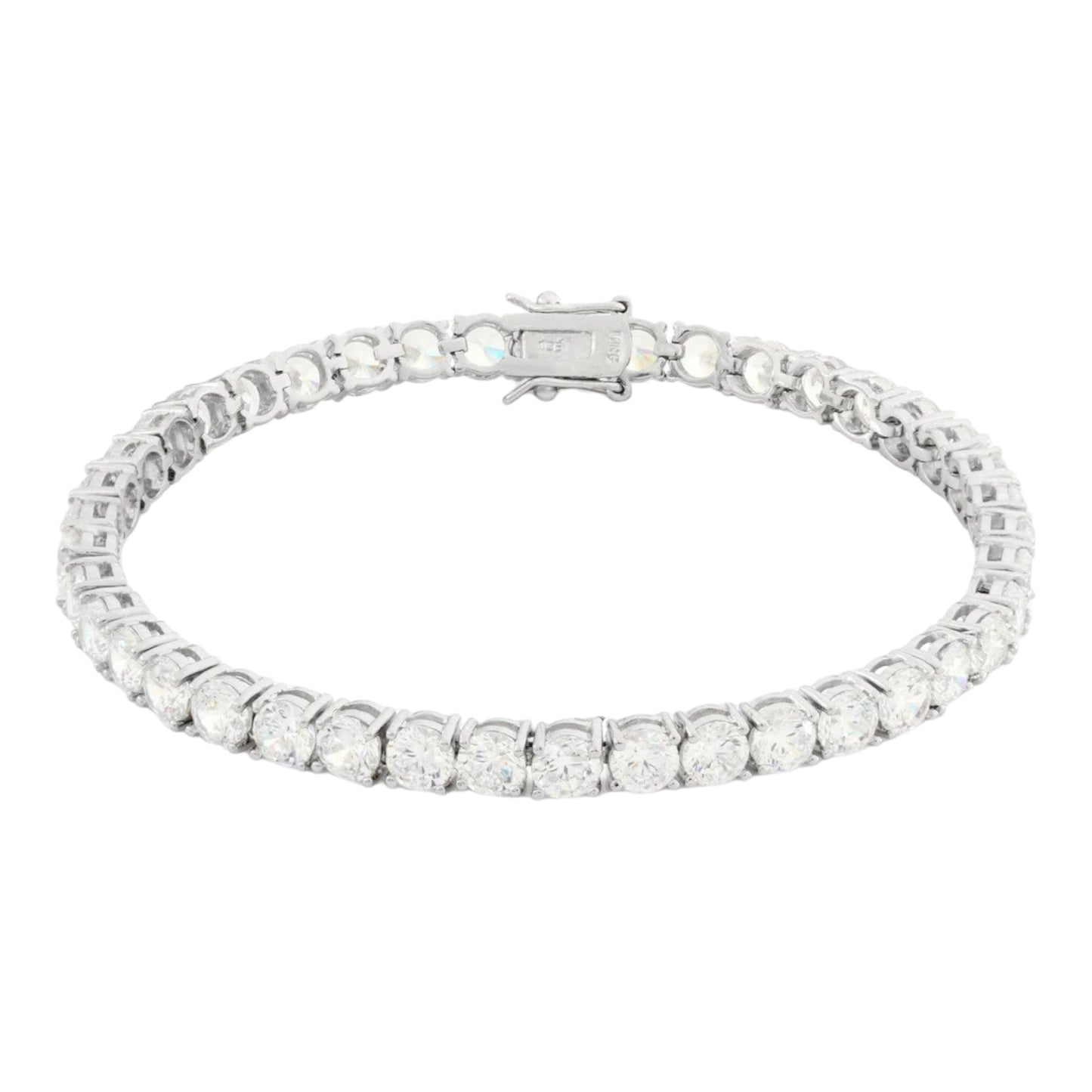 KING ICE: 5mm Single Row Tennis Bracelet
