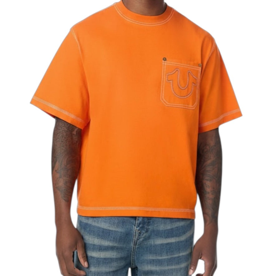 TRUE RELIGION: Rope Heavy SS Tee 110659