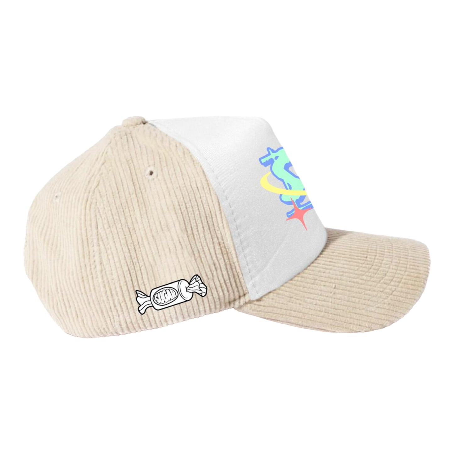 SUGARHILL: Millenium Corduroy Strapback Hat