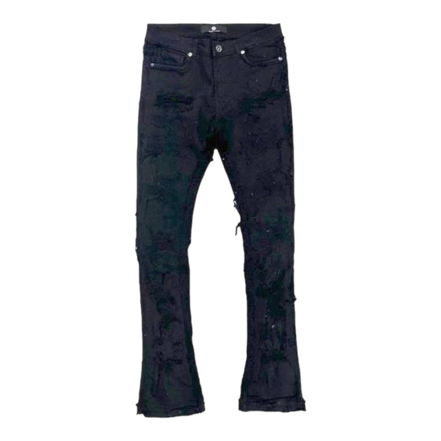 FOCUS: Heavy Distressed Stacked Denim 3498