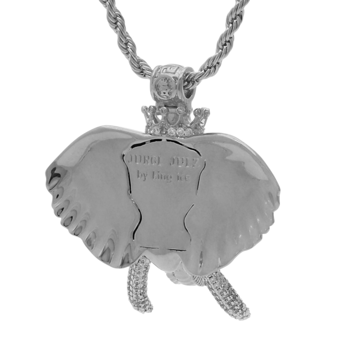 KING ICE: Elephant Necklace