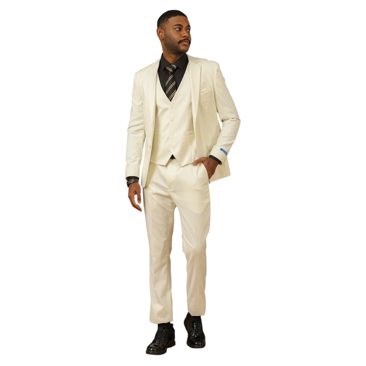 Sean Alexander: Solid 3pc Slim Suit M282SK-14