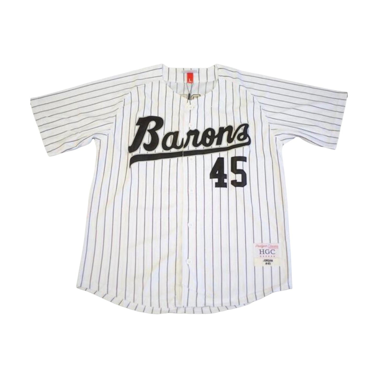 HEADGEAR: Michael Jordan Barons Baseball Jersey
