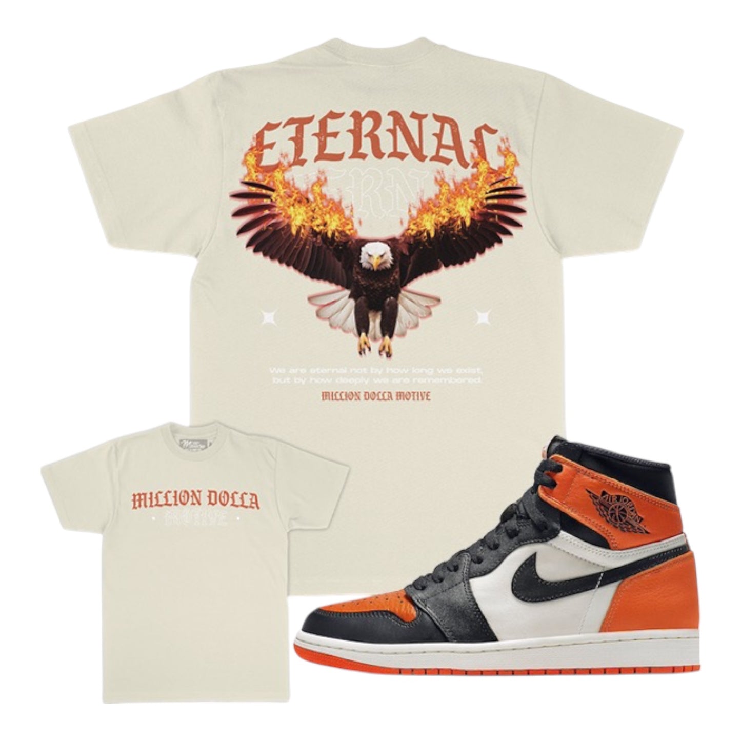 MILLION DOLLA MOTIVE: Eternal Eagle SS Tee