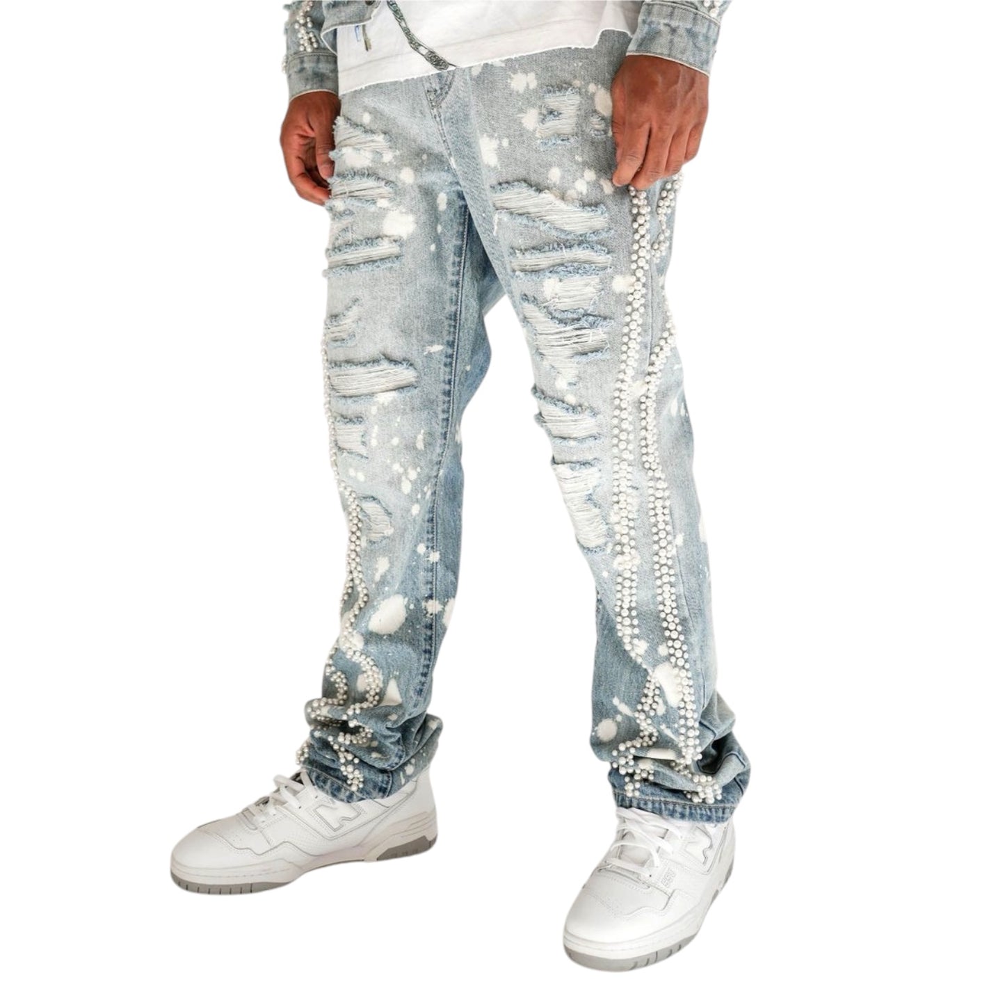 PREME: Devotion Pearl Denim PR-WB-1393