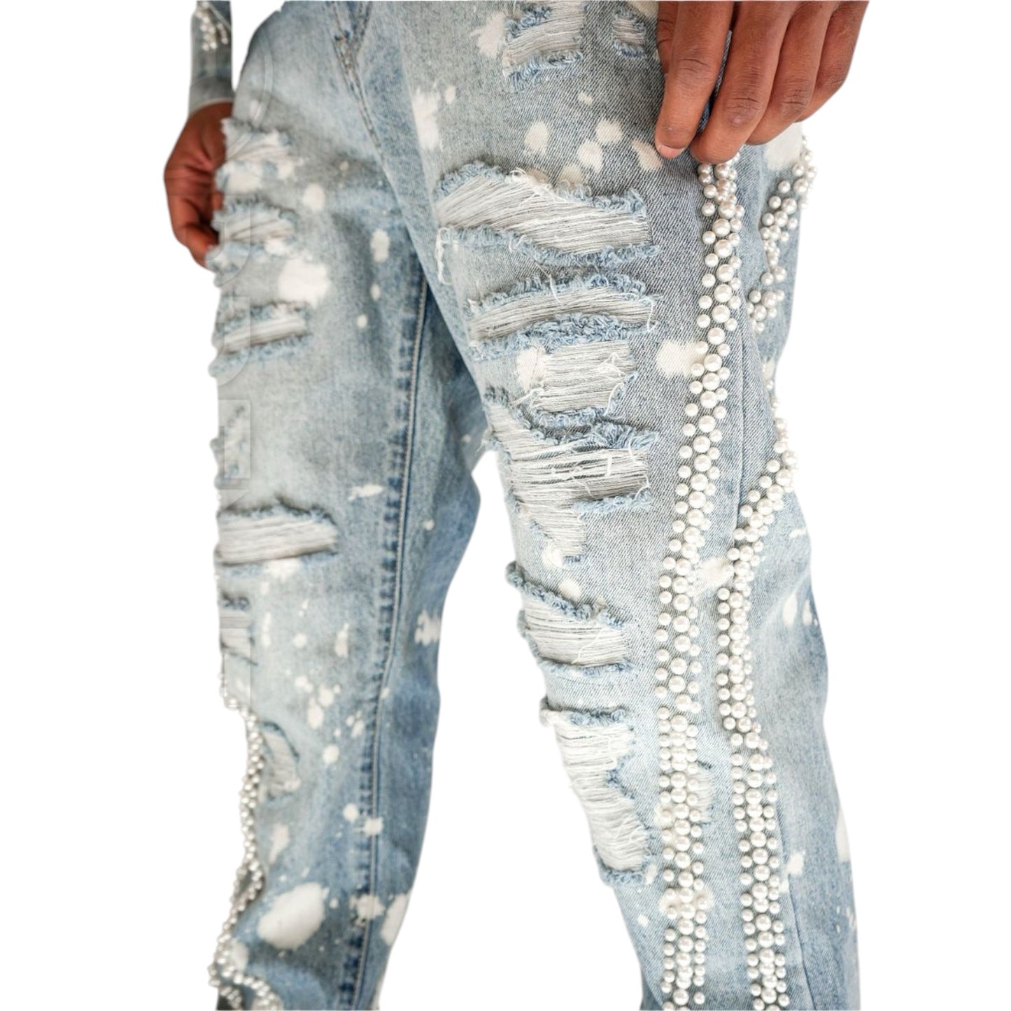 PREME: Devotion Pearl Denim PR-WB-1393