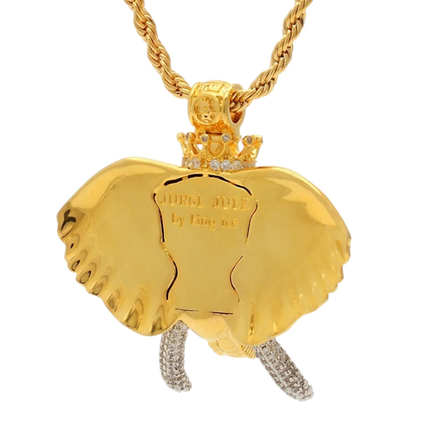 KING ICE: Elephant Necklace