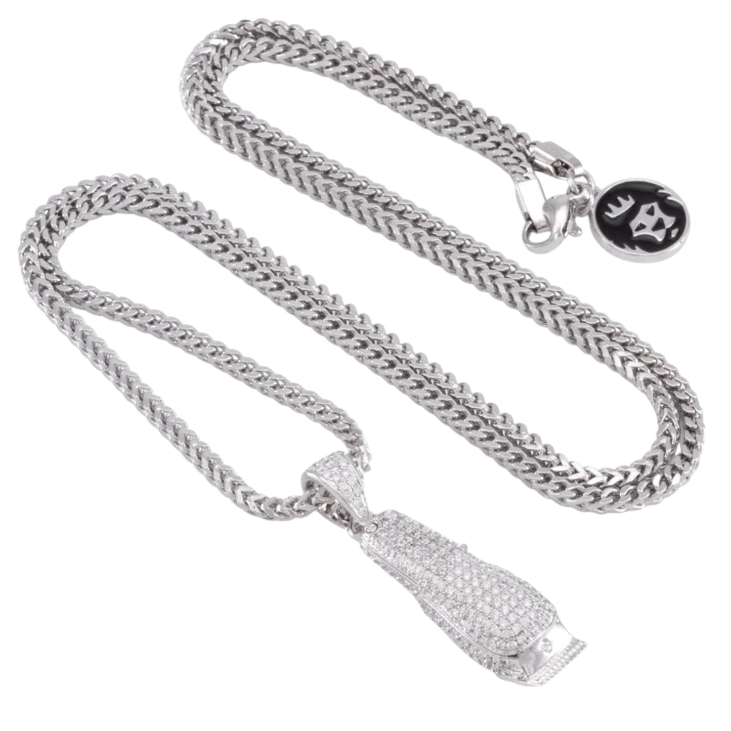 KING ICE: Barber Shop Clippers Necklace