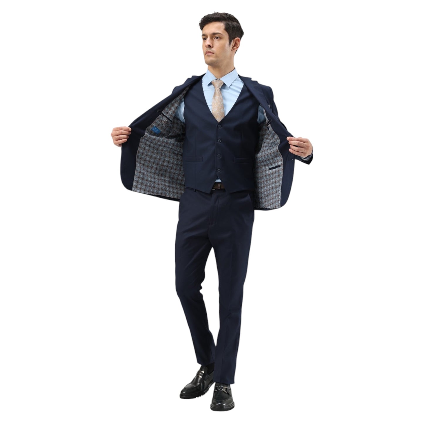 Sean Alexander: Solid 3pc Slim Suit M282SK-02