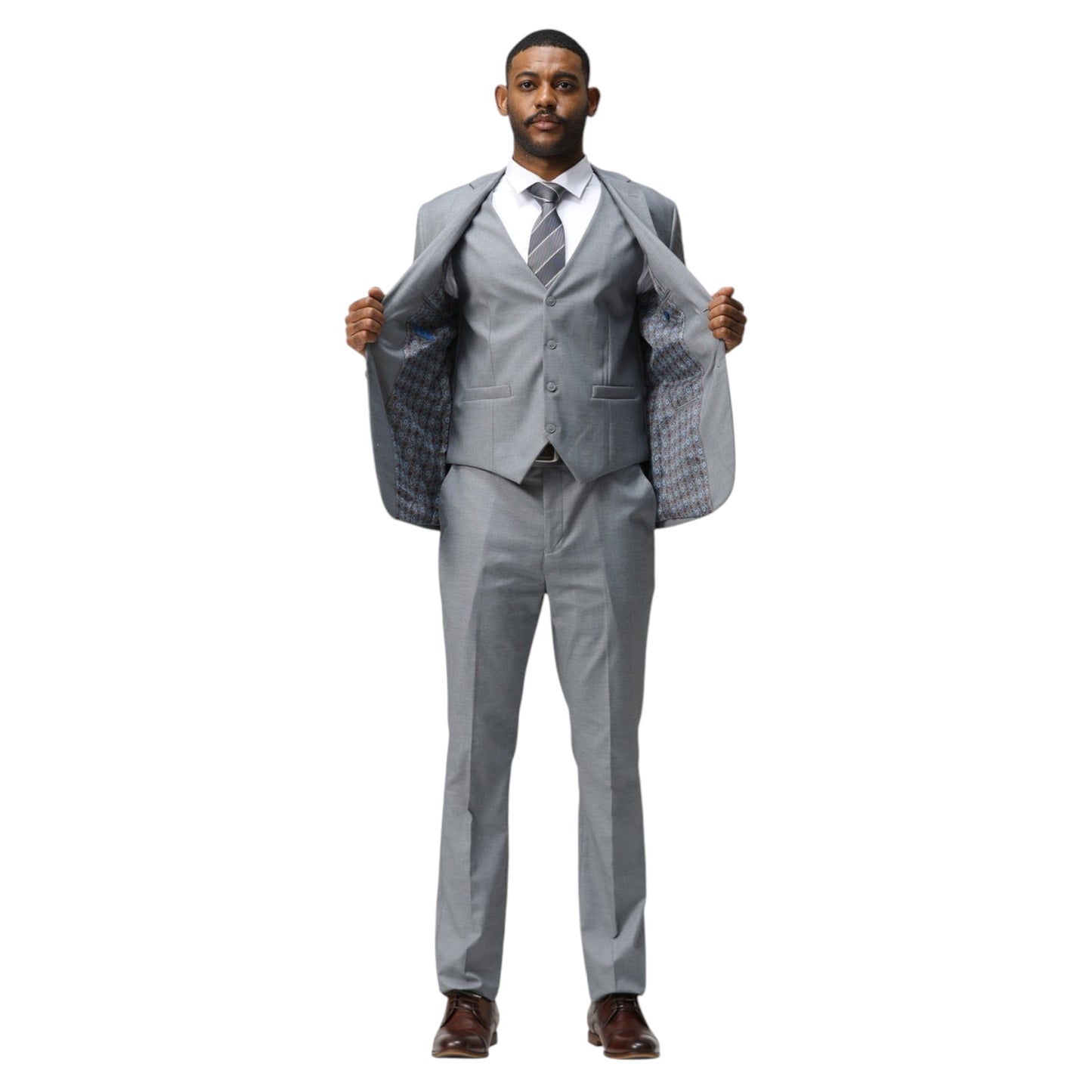 Sean Alexander: Solid 3pc Slim Suit M282SK-09