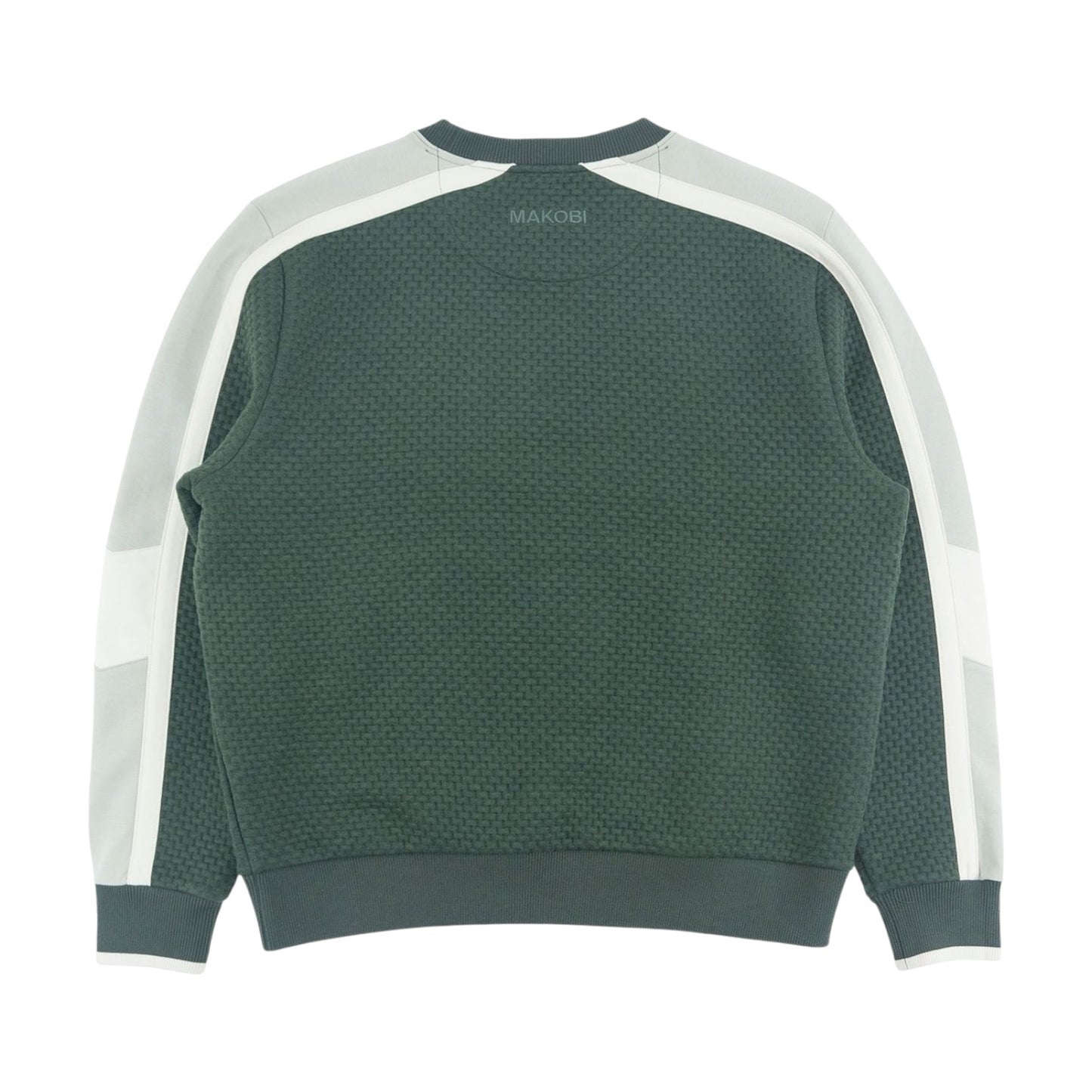 MAKOBI: Lorenzo Jacquard Crewneck Sweater M4555