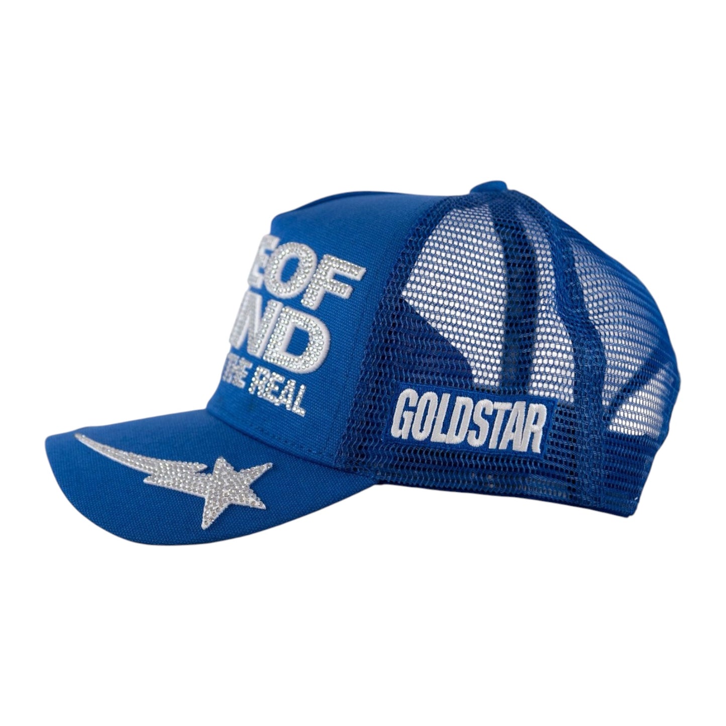 GOLD STAR HATS: One Of A Kind Rhinestone Trucker