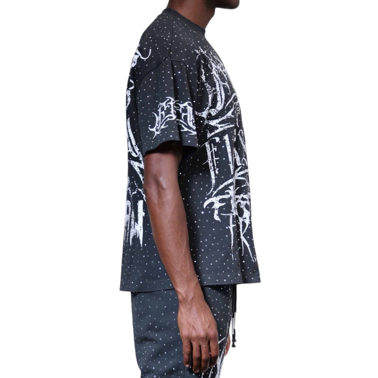 FIRST ROW: Tribal Studded SS Tee FRT2233