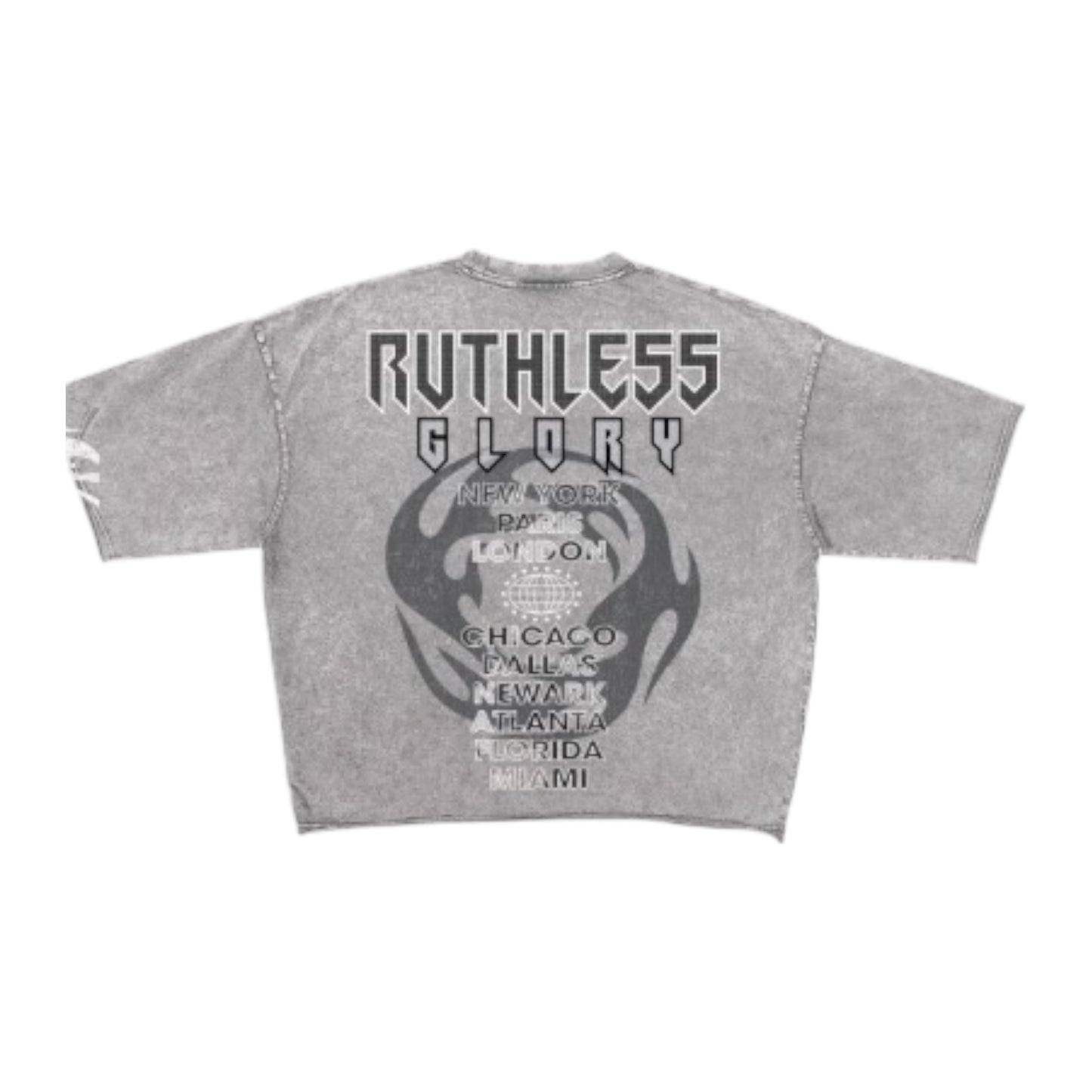ROKU STUDIO: Ruthless Glory Crop Tee RK5481773