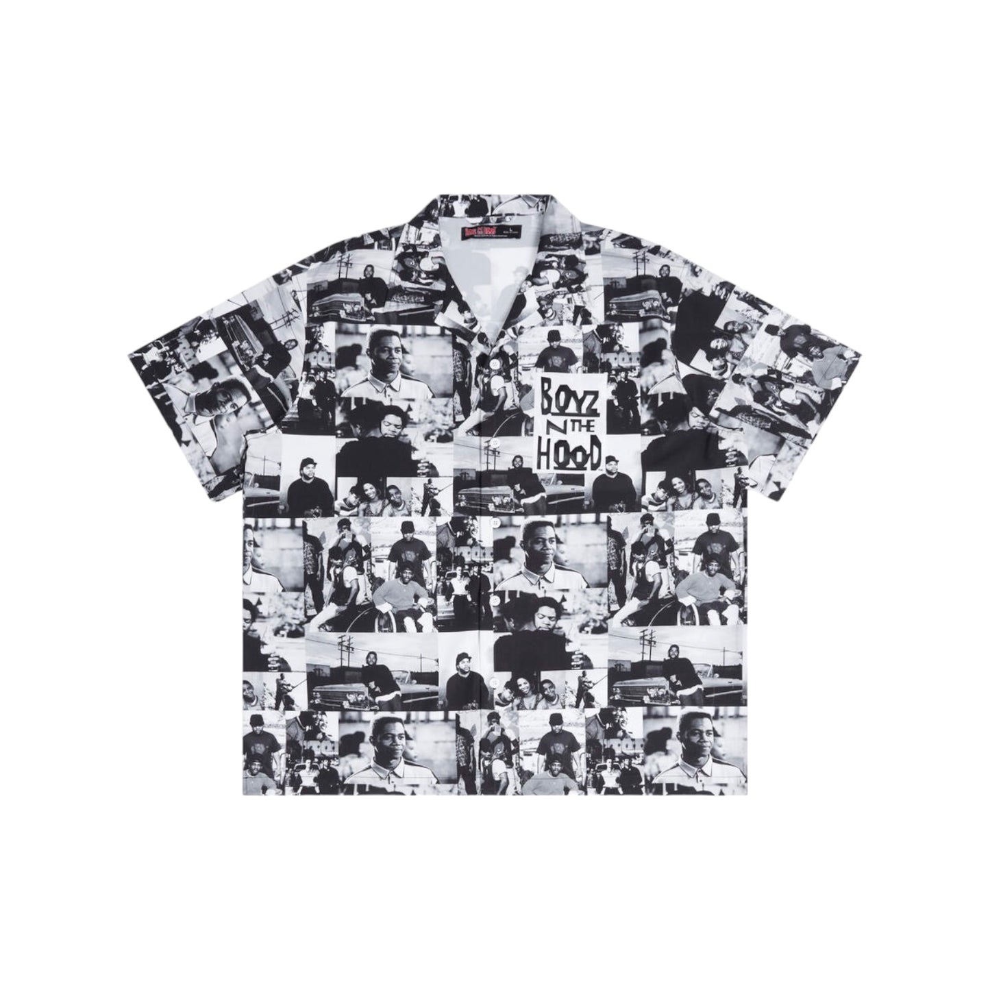 FREEZE MAX: Boyz N The Hood Collage Button Up