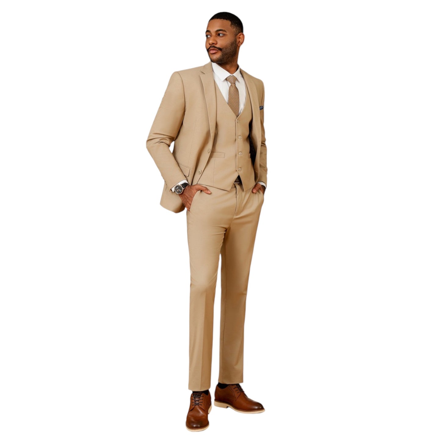 Sean Alexander: Solid 3pc Slim Suit M282SK-07