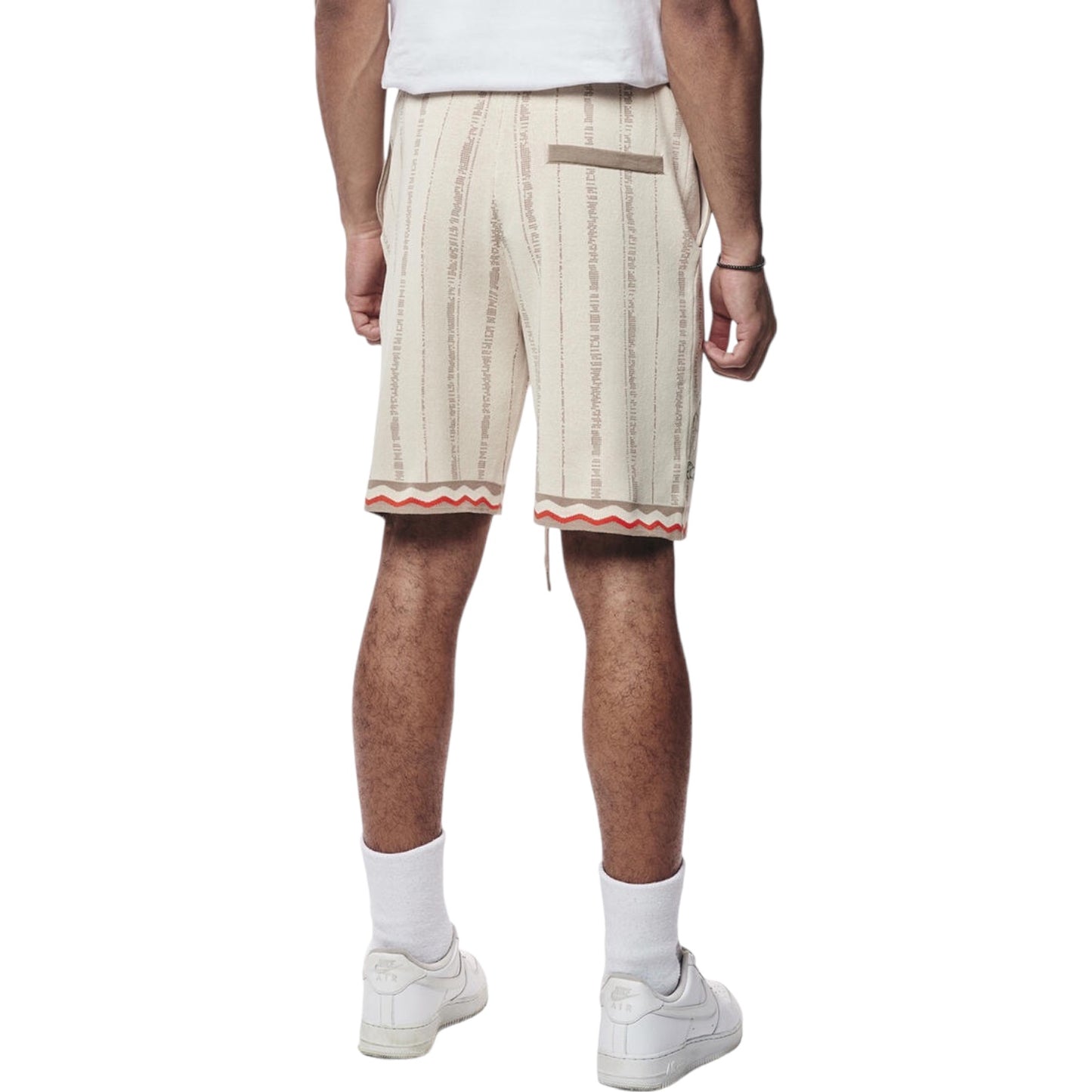 SMOKE RISE: Jacquard Knit Short Set 24271