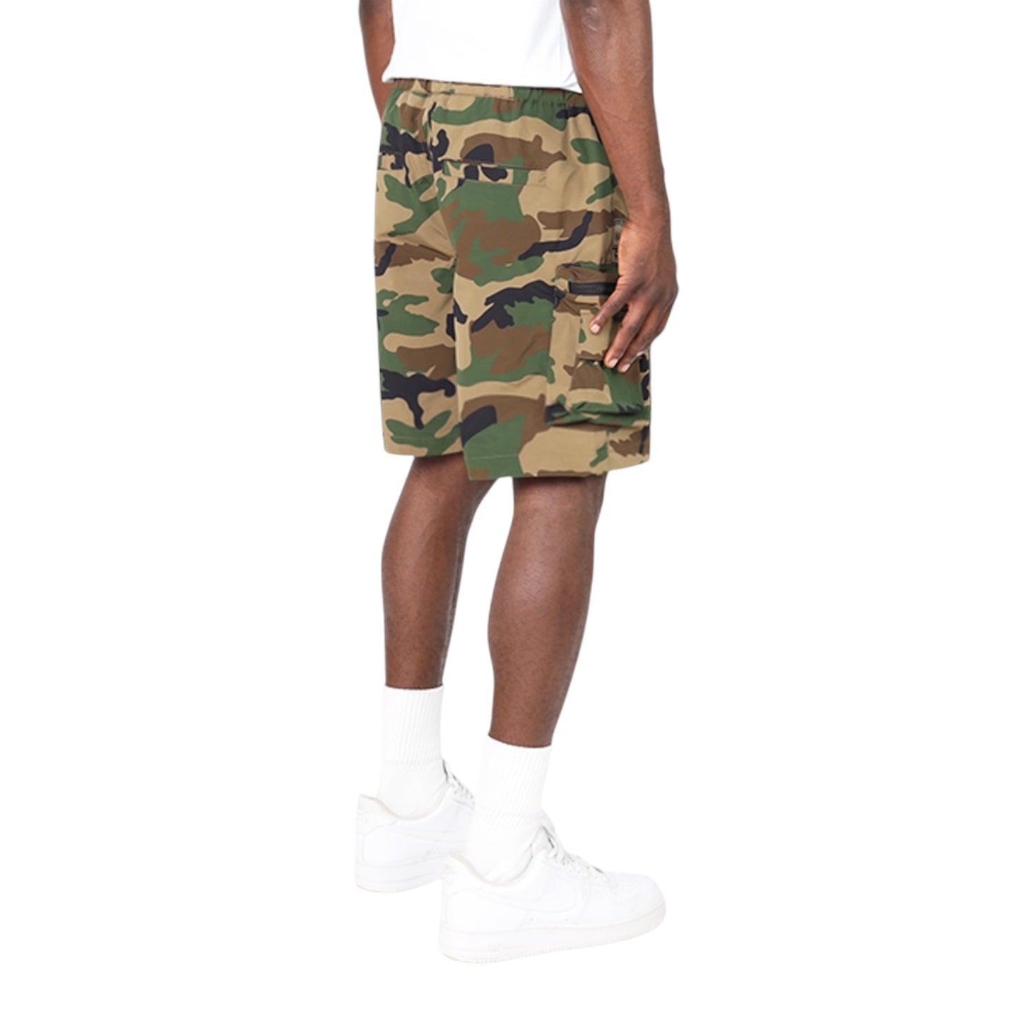 SMOKE RISE: Nylon Utility Shorts WS25283