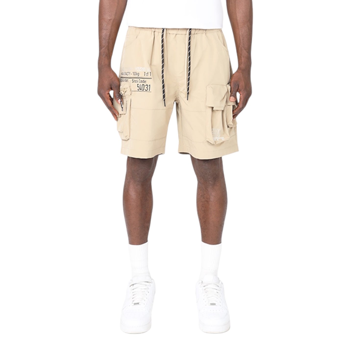 SMOKE RISE: Nylon Utility Shorts WS25283