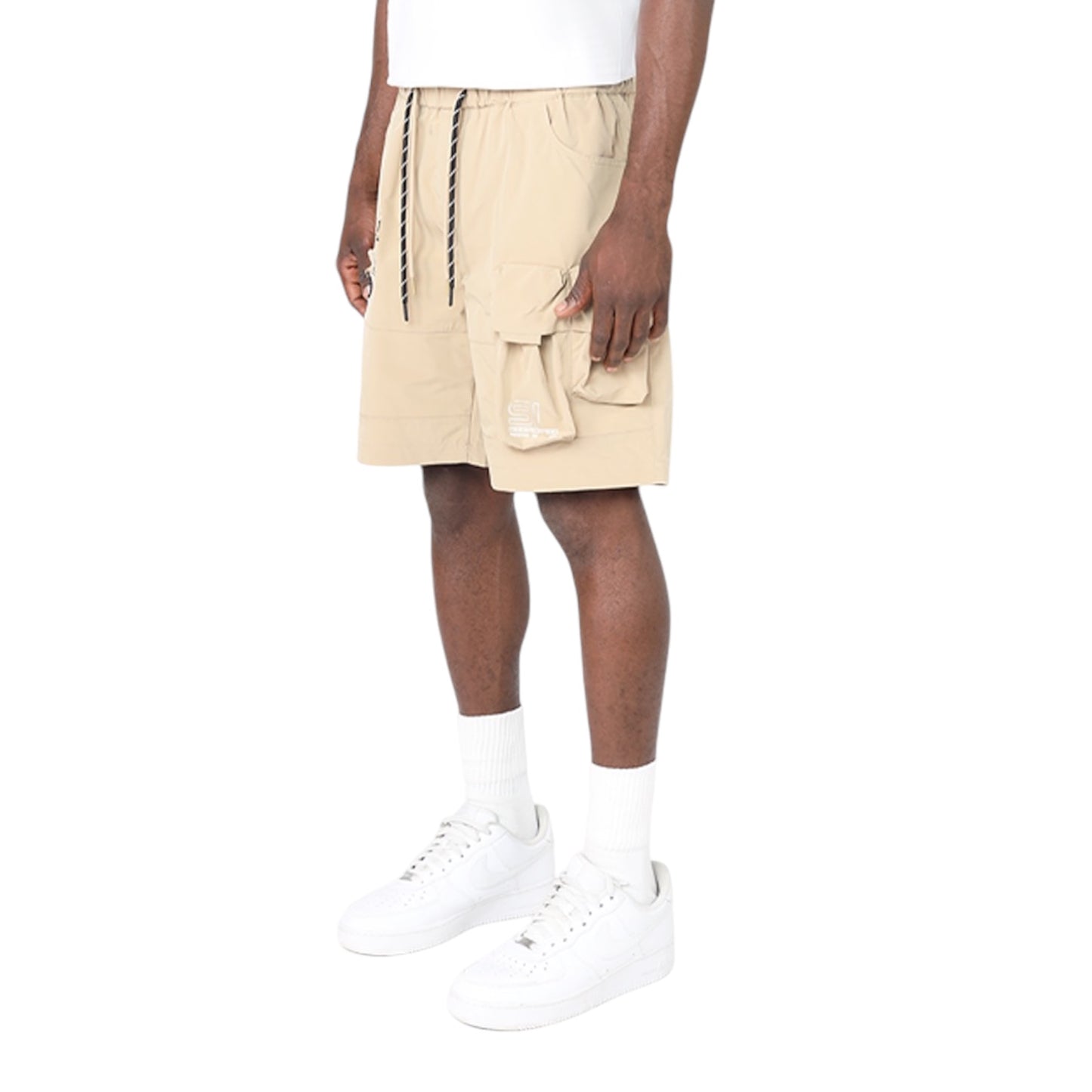 SMOKE RISE: Nylon Utility Shorts WS25283