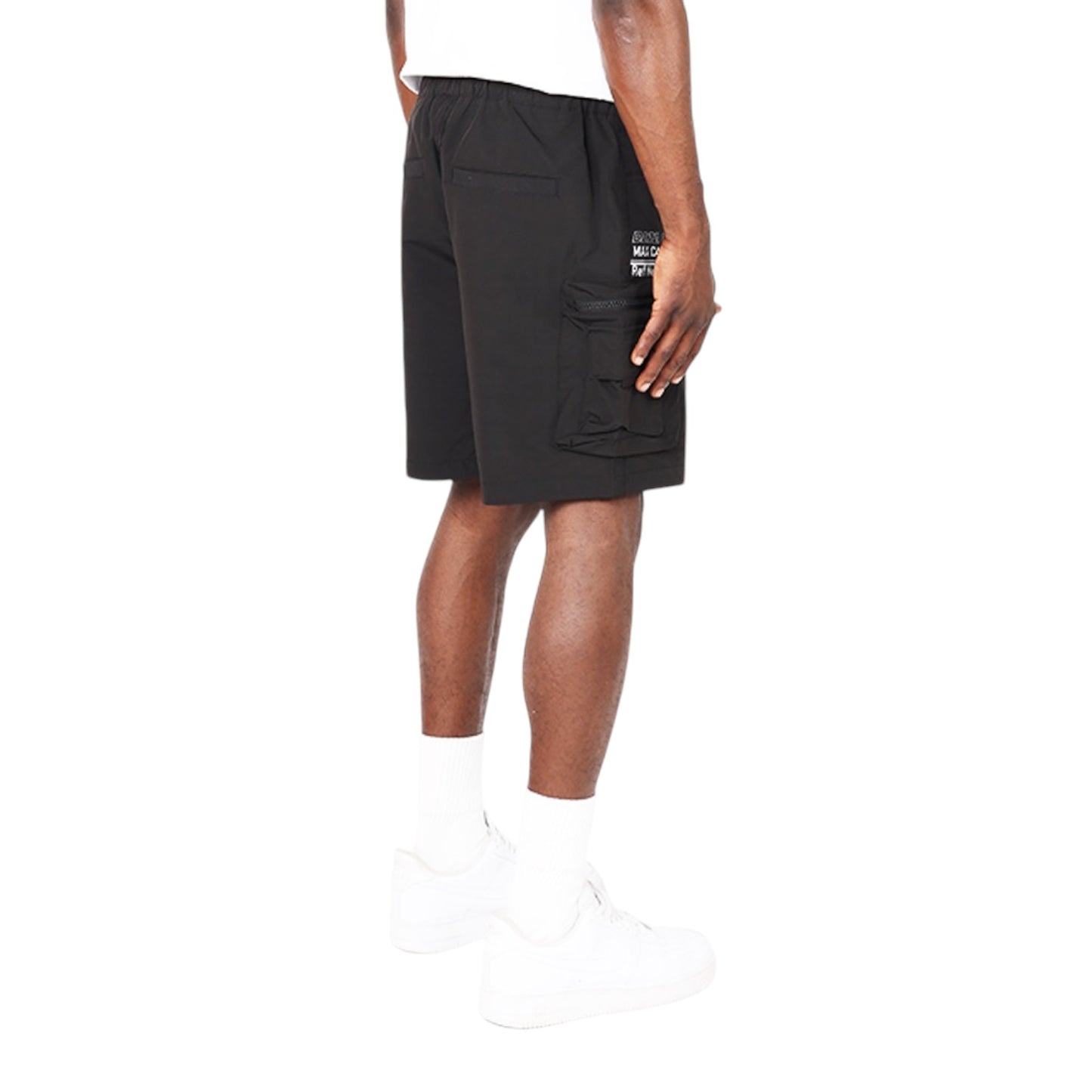 SMOKE RISE: Nylon Utility Shorts WS25283