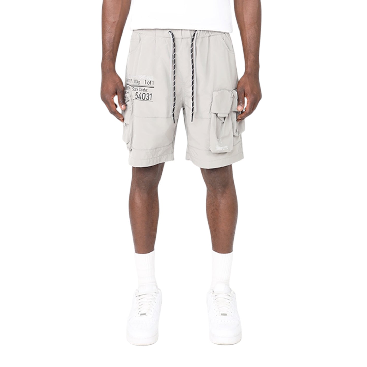SMOKE RISE: Nylon Utility Shorts WS25283