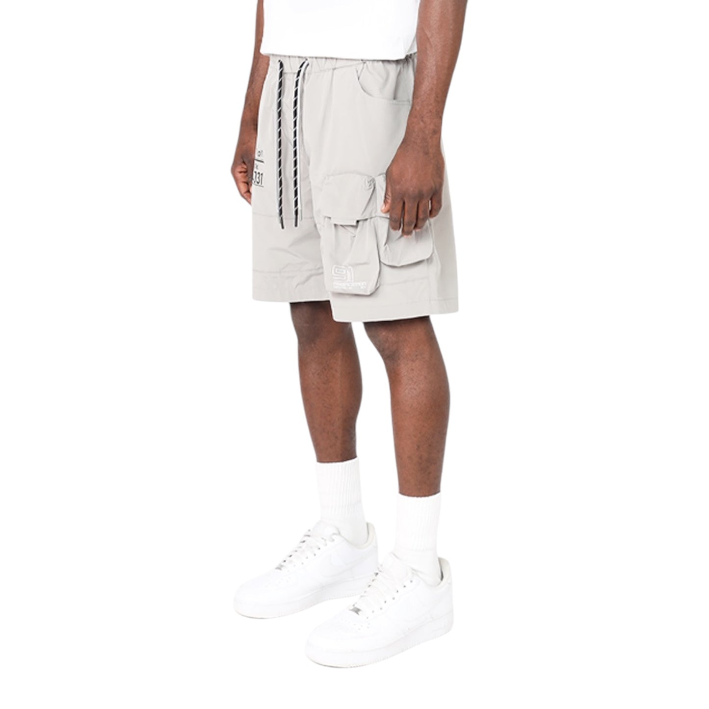 SMOKE RISE: Nylon Utility Shorts WS25283