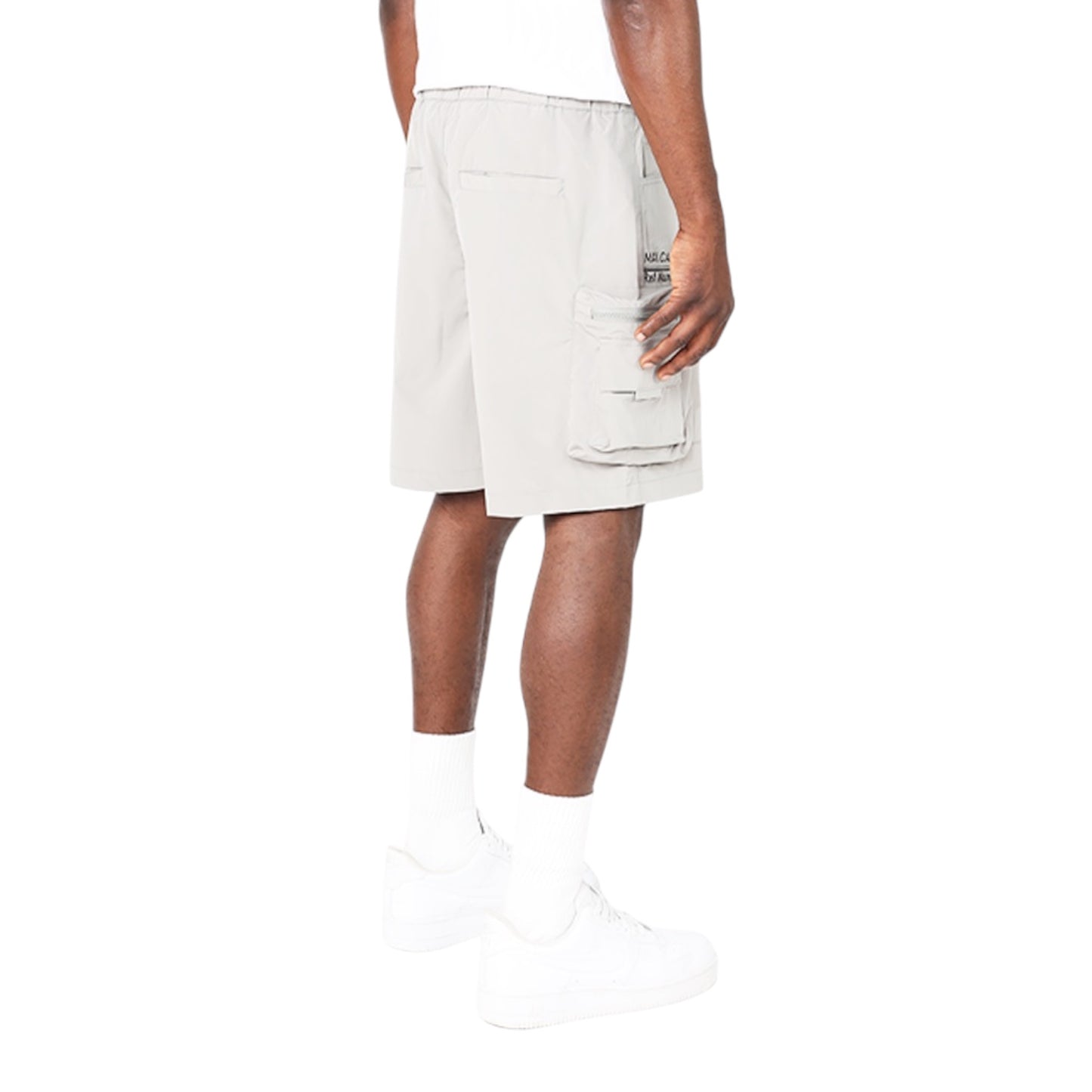 SMOKE RISE: Nylon Utility Shorts WS25283
