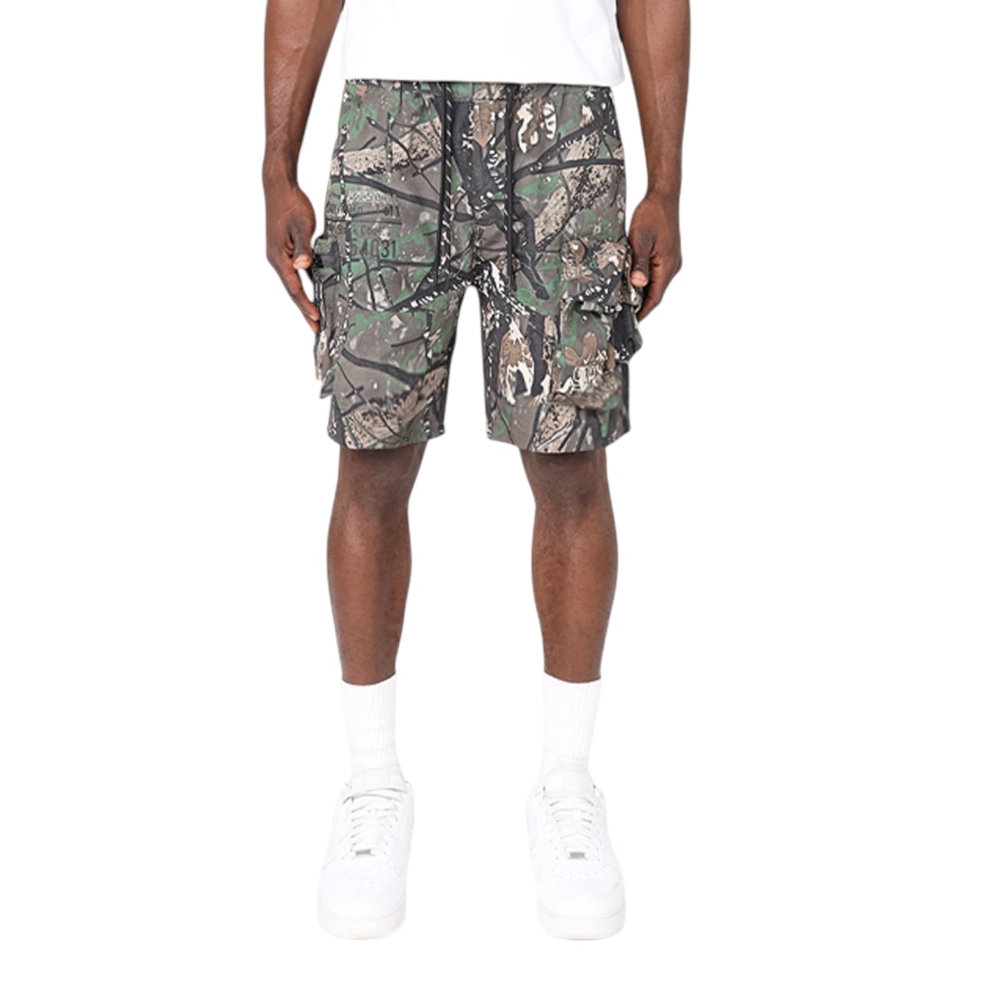 SMOKE RISE: Nylon Utility Shorts WS25283